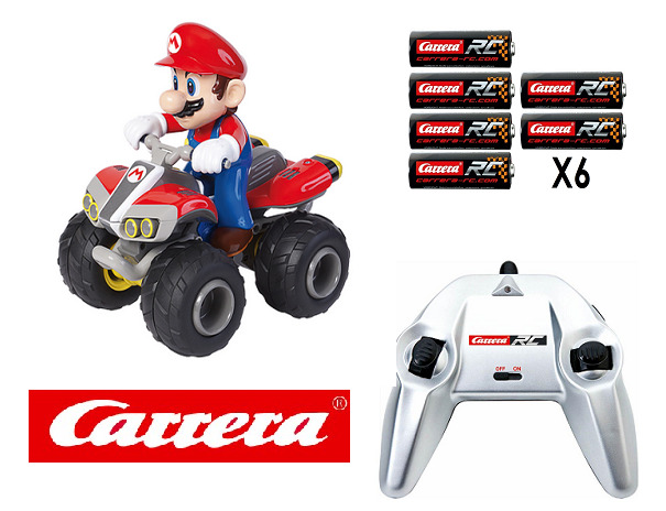 Carrera RC Mario Kart 8 Mario Quad Bike  w/cell batt