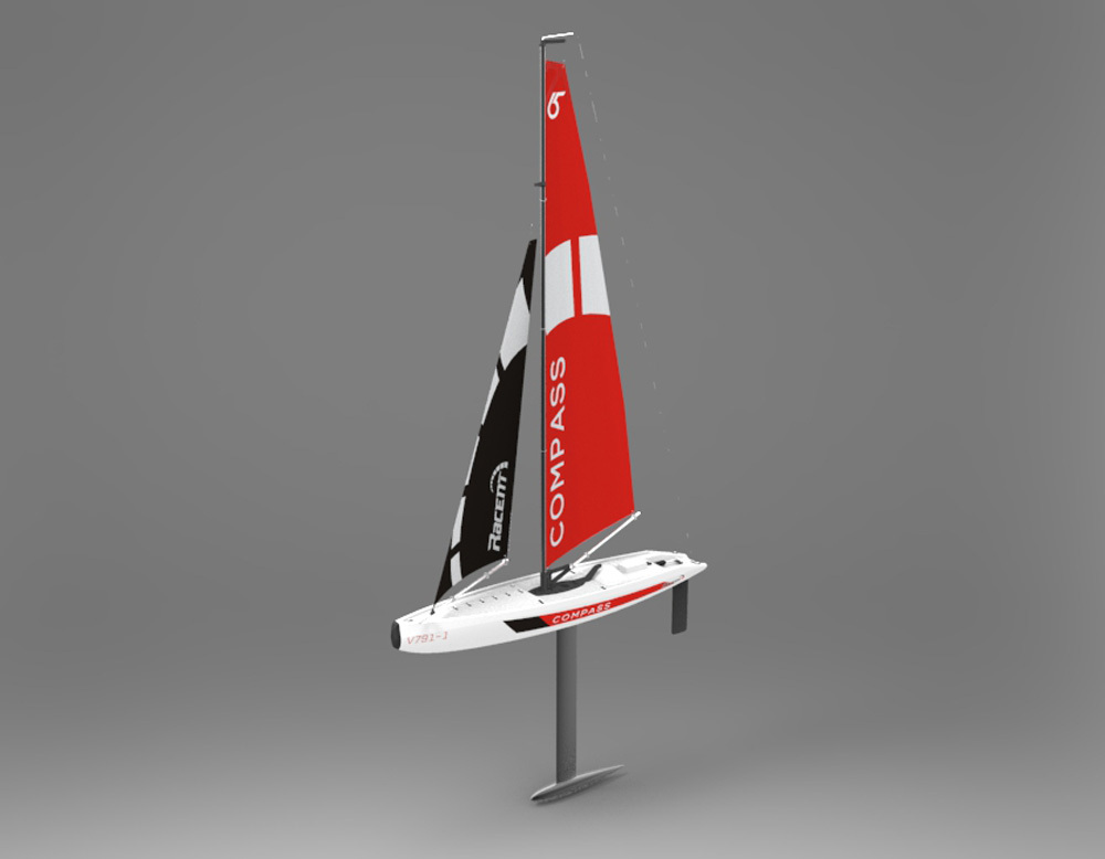 compass rc sailboat