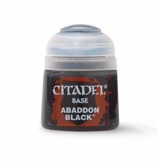 21-25 Citadel Base: Abaddon Black 99189950025 - Games Workshop