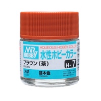 Mr Hobby Aqueous Gloss Brown GN H007