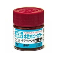 GN H043 Aqueous Gloss Wine Red