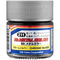 GN MC211 Mr Metal Color Chrome Silver