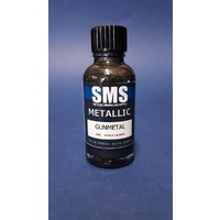 PMT08 Metallic Acrylic Lacquer GUNMETAL 30ml