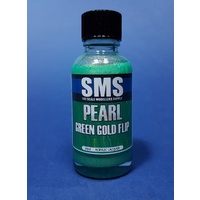 PRL06 Pearl Acrylic Lacquer GREEN GOLD FLIP 30ml