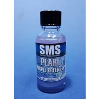 PRL08 Pearl Acrylic Lacquer PURPLE GREEN FLIP 30ml