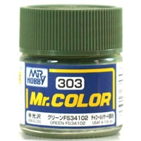 GN C303 Mr Color Semi Gloss Green FS34102