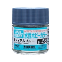 GN H056 Aqueous Semi Gloss Intermediate Blue