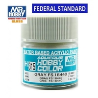 GN H315 Mr Hobby Aqueous Gloss Grey FS 16440