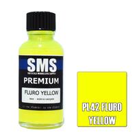 PL42 PREMIUM Acrylic Lacquer FLURO YELLOW 30ml