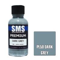 PL59 PREMIUM Acrylic Lacquer DARK GREY 30ml