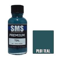 PL61 PREMIUM Acrylic Lacquer TEAL 30ml