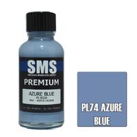 PL74 PREMIUM Acrylic Lacquer AZURE BLUE 30ml