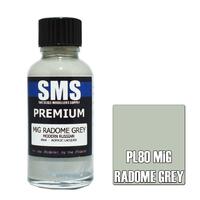 PL80 PREMIUM Acrylic Lacquer MiG RADOME GREY (MODERN RUSSIAN) 30ml