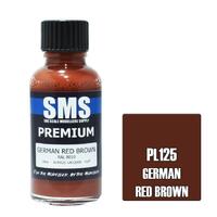 PL125 PREMIUM Acrylic Lacquer GERMAN RED BROWN 30ml
