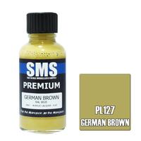 PL127 PREMIUM Acrylic Lacquer GERMAN BROWN 30ml