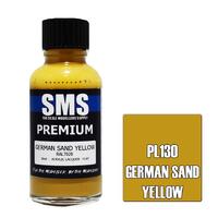 PL130 PREMIUM Acrylic Lacquer GERMAN SAND YELLOW 30ml