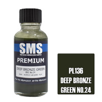 PL136 PREMIUM Acrylic Lacquer DEEP BRONZE GREEN 30ml