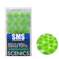 SCN01 Grass Tufts BRIGHT GREEN