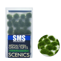 SCN03 Grass Tufts MEDIUM GREEN