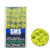 SCN10 Flower Tufts YELLOW
