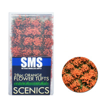 SCN11 Flower Tufts ORANGE