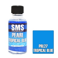 PRL27 Pearl Acrylic Lacquer TROPICAL BLUE 30ml