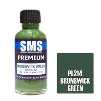 Premium Acrylic Lacquer BRUNSWICK GREEN 30ml PL214