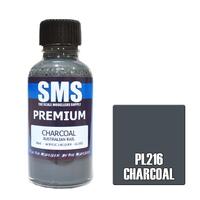 Premium Acrylic Lacquer CHARCOAL 30ml PL216