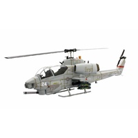 Roban 470 AH-1W ARF Super Cobra Navy Kit, Grey, W/ Weaponry AH1S4G