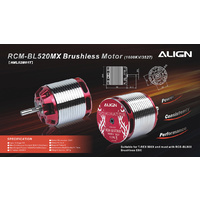 520MX Brushless Motor (1600KV/3527) HML52M01
