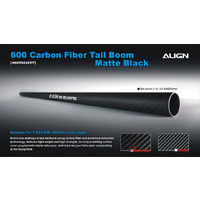 600 Carbon Fiber Tail Boom-Matte Black H60T003XX