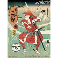 Suyata SNS-001 Sannshirou From The Sengoku-Ashigaru With Red Armor Plastic Model Kit SUY-SNS-001