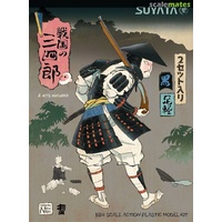 Suyata SNS-002 Sannshirou From The Sengoku-Ashigaru With Black Armor Plastic Model Kit SUY-SNS-002