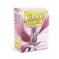 Sleeves - Dragon Shield - Box 100 - Pink MATTE AT11012