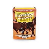 Sleeves - Dragon Shield - Box 100 - Copper MATTE