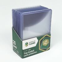LPG Top Loaded Card Protector 3"x4" 35pt 25 Pack  LPG TL3525