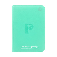Collector's Series 9 Pocket Zip Trading Card Binder - TURQUOISE