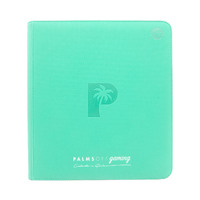Collector's Series 12 Pocket Zip Trading Card Binder - TURQUOISE ZB-12-TQS
