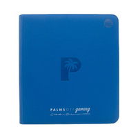 Collector's Series 12 Pocket Zip Trading Card Binder - BLUE ZB-12-BLU