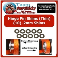 Team FastEddy Hinge Pin Shim Set (0.2mm) TR277