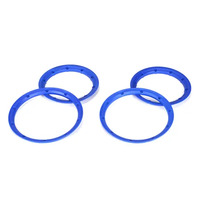 Losi Beadlock Set, Inner & Outer Blue (2): 5TT LOSB7029