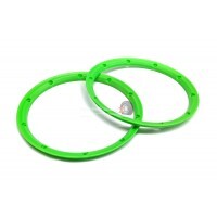 DDM Racing Outer "Bite-Lock" Rings - Neon Green DDM100NGN