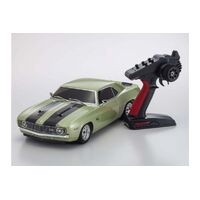 KYOSHO 1/10 FAZER MK2 1969 CHEVY CAMARO Z/28 FROST GREEN 4WD ELECTRIC RC CAR KYO-34418T2