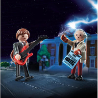 Playmobil, Back to the Future M Mcfly and Dr. Emmett Brown PMB70459