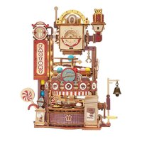 ROKR Chocolate Factory Marble Run 3D Wooden Puzzle ROBLGA02