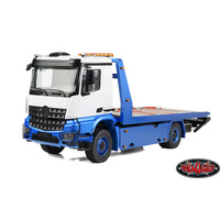PRE-ORDER: 1/14 4x4 Wrecker Flat Bed Hydraulic Tow Truck VV-JD00068