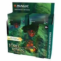 Magic The Lord of the Rings: Tales of Middle-Earth Collector Booster Display