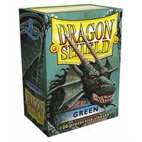 Sleeves - Dragon Shield - Box 100 - Green AT10004