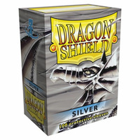 Sleeves - Dragon Shield - Box 100 - Silver AT10008