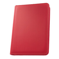 Palms Off Gaming - STEALTH 9 Pocket Zip Trading Card Binder - RED